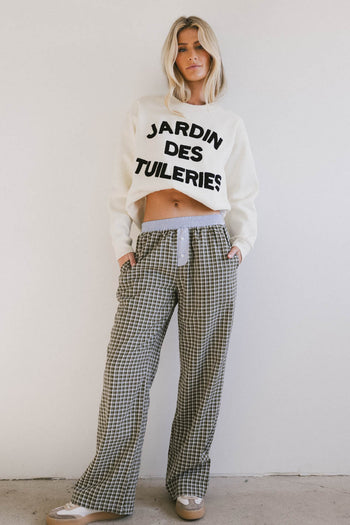Jardin Des Tuileries Crewneck - FINAL SALE