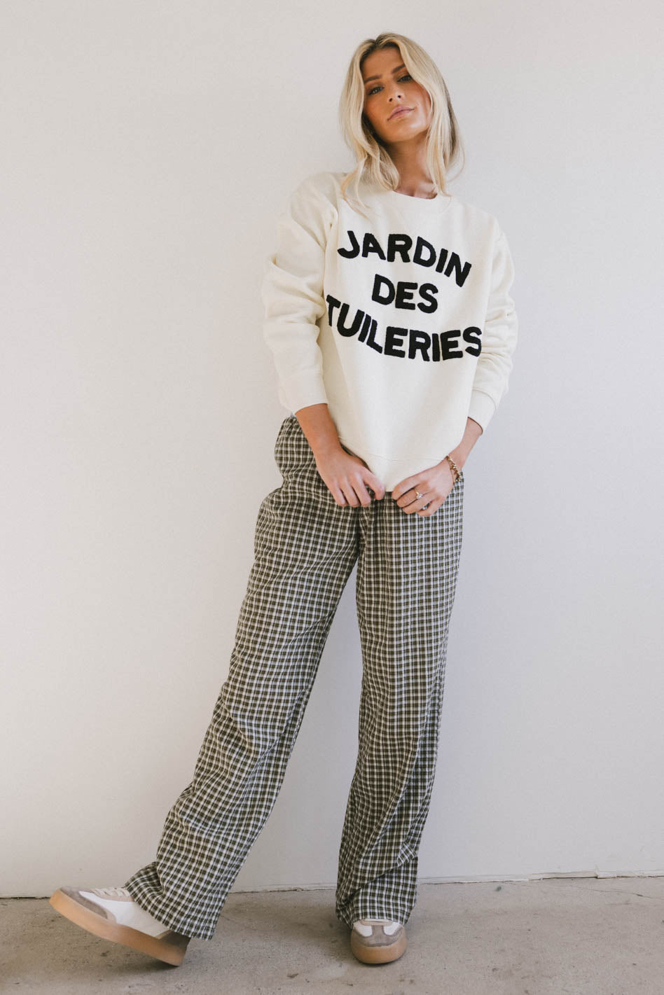 Jardin Des Tuileries Crewneck - FINAL SALE