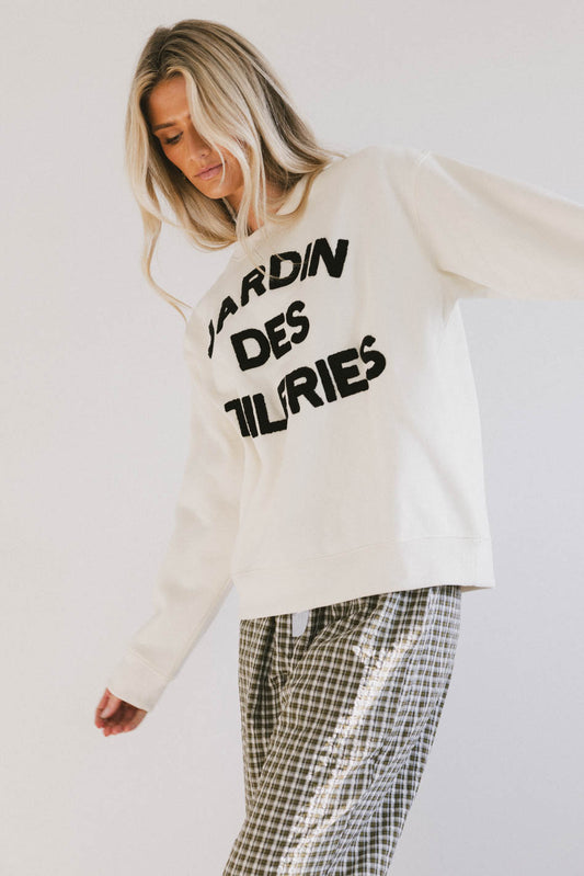 Jardin Des Tuileries Crewneck - FINAL SALE