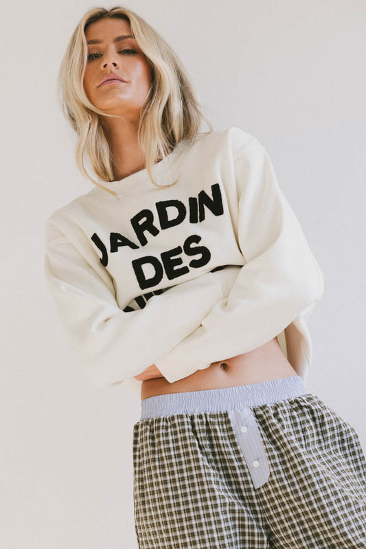 Jardin Des Tuileries Crewneck - FINAL SALE