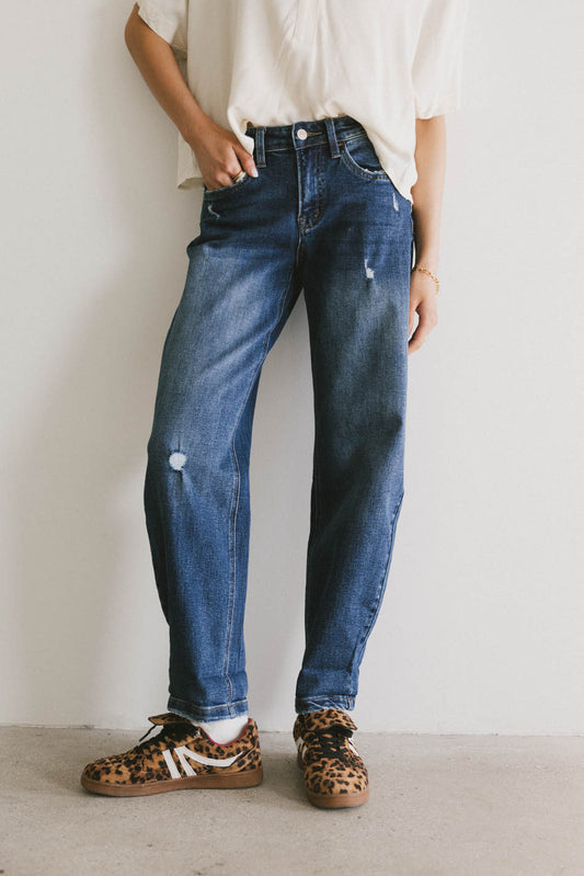 dark wash denim