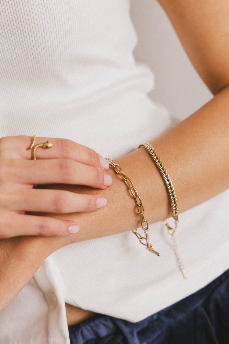 Gold bracelet 