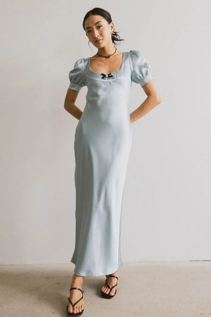 Birdie Satin Maxi Dress - FINAL SALE