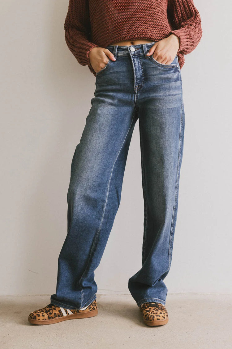 Medium wash denim 