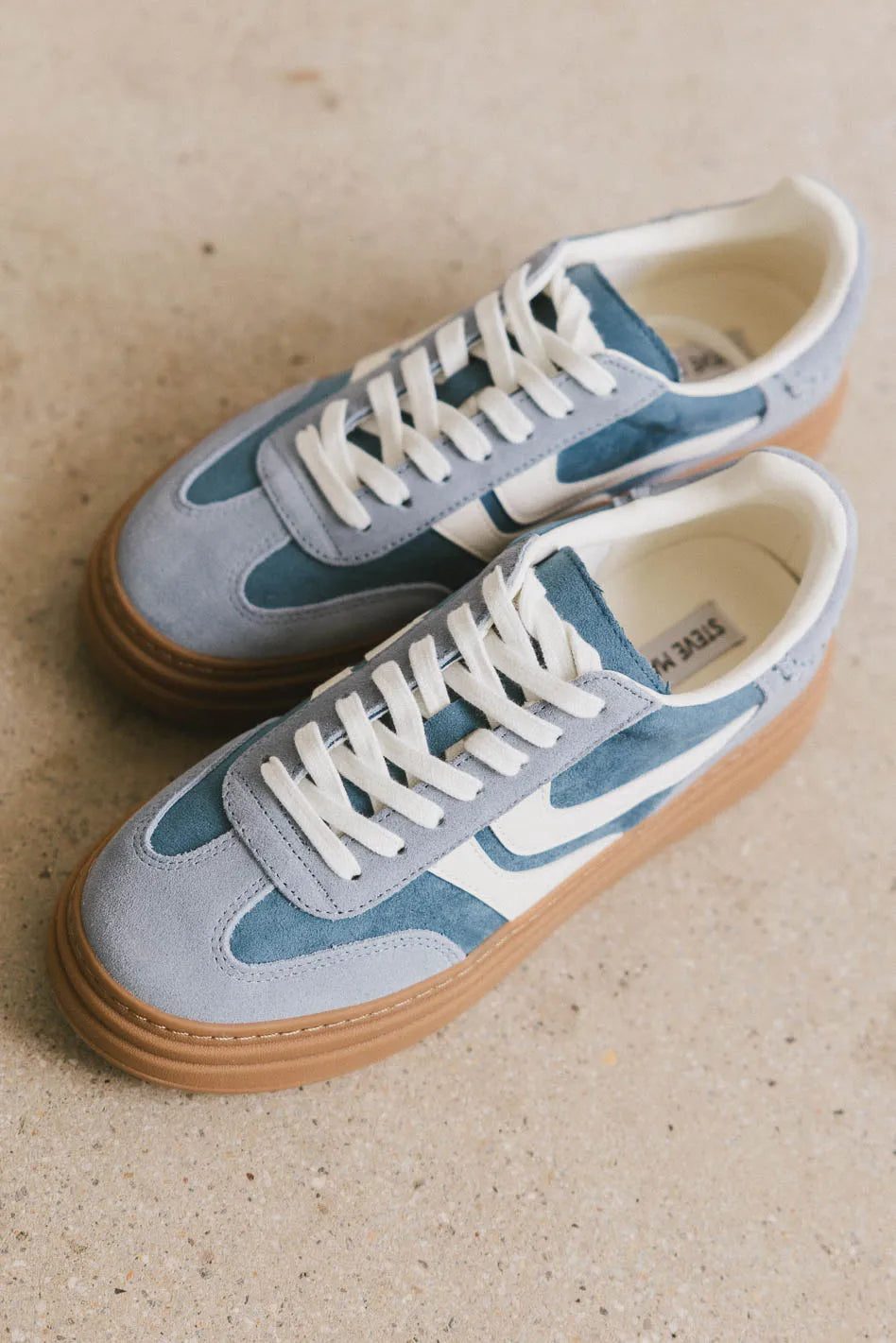 Steve Madden Dodge Platform Sneakers in Blue display picture 1