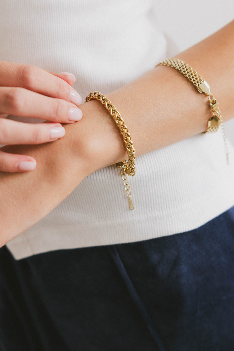 Gold bracelet 