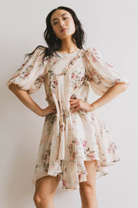 floral mini dress 