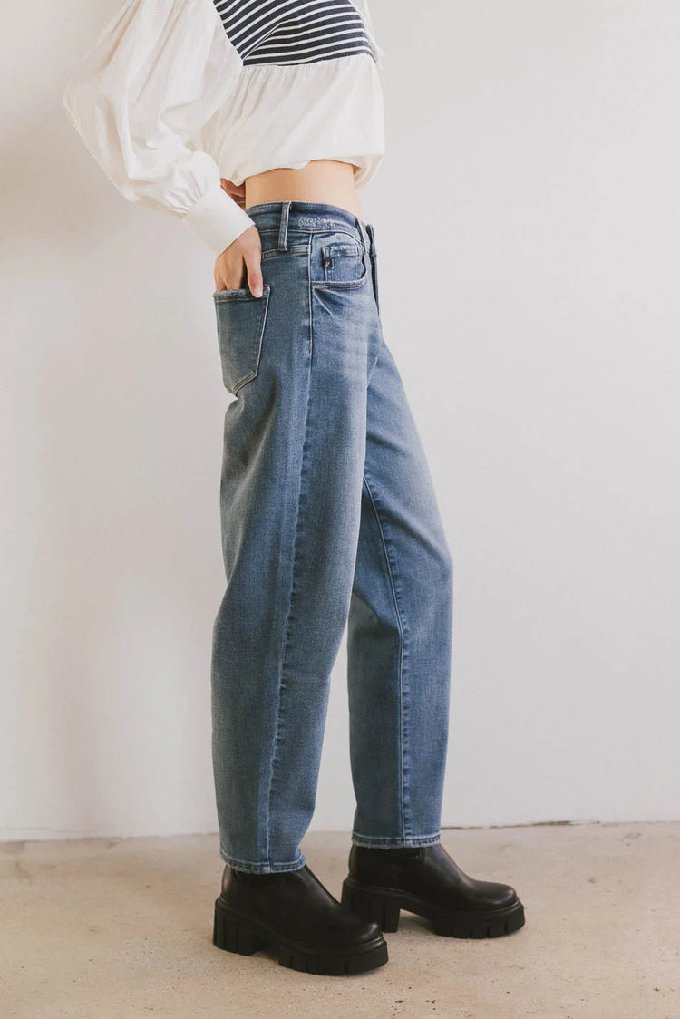 Denim in medium wash 