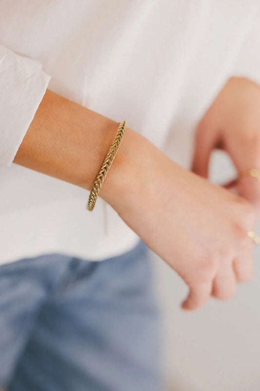 Gold bracelet 