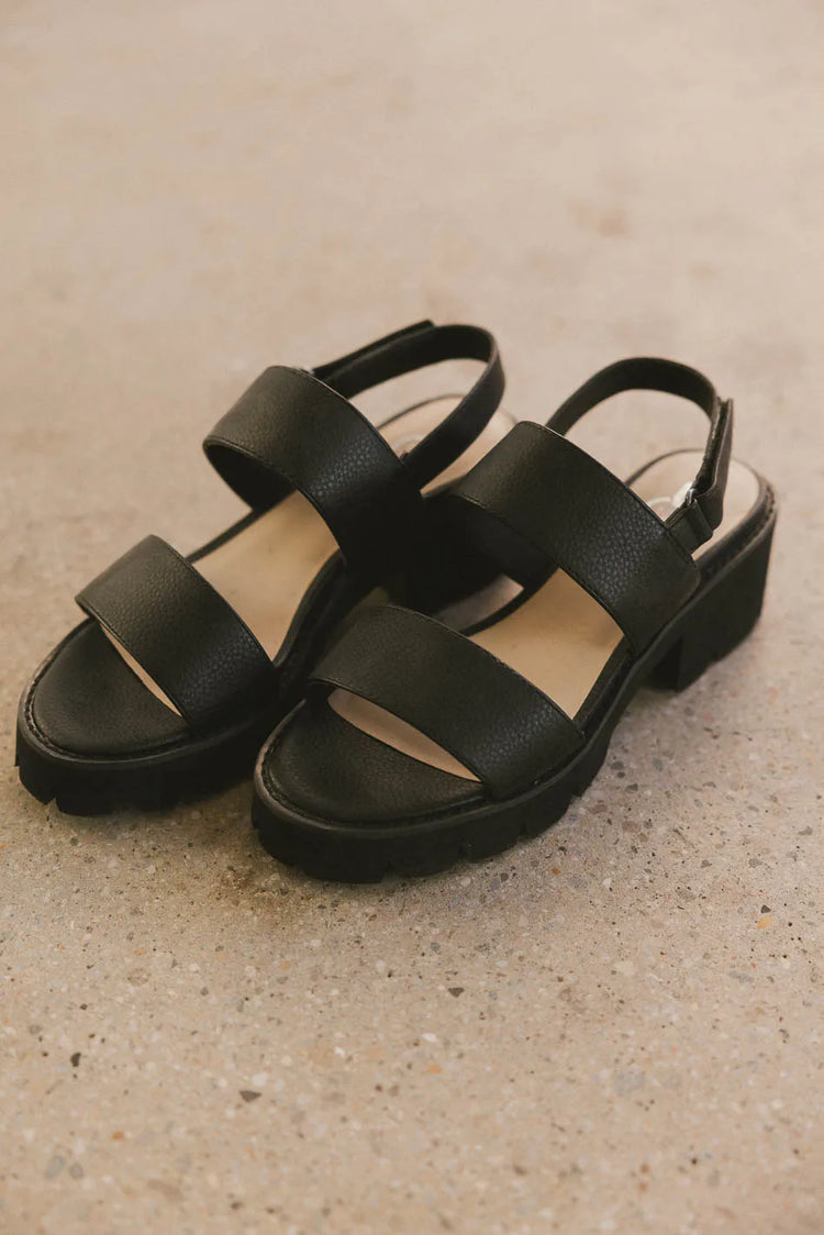 Black sandals 