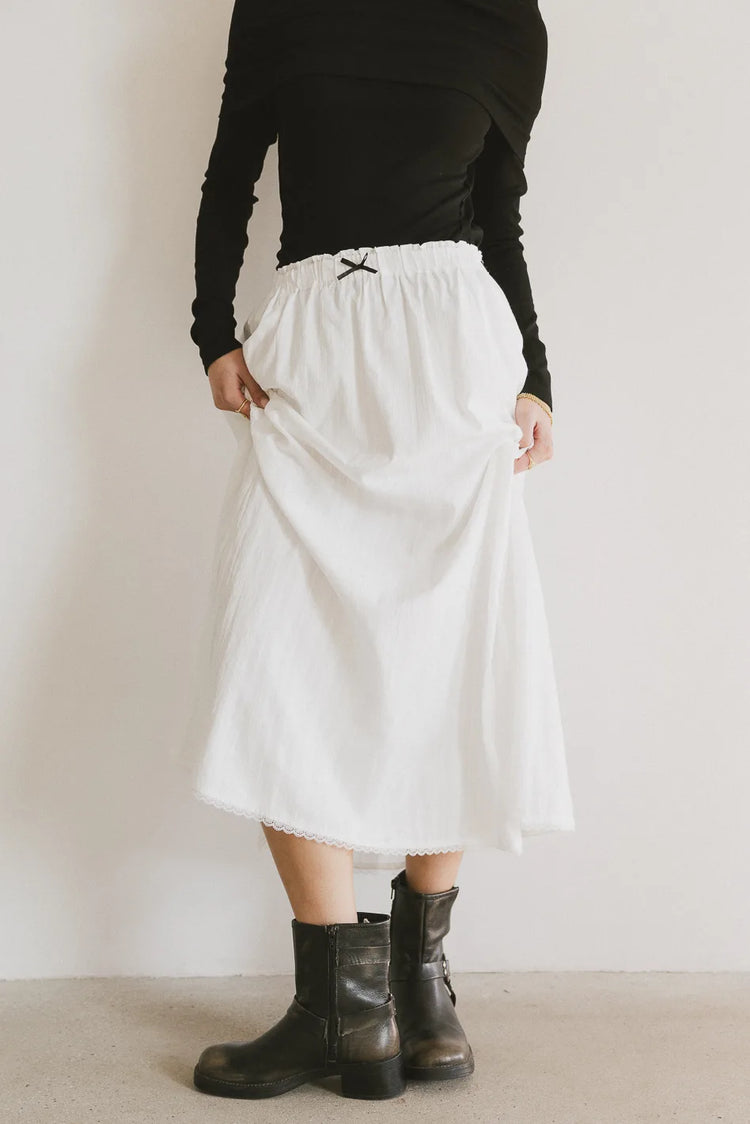 Woven skirt 