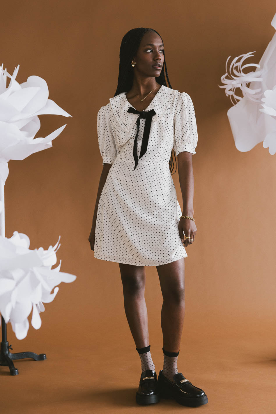 Becca Polka Dot Mini Dress - FINAL SALE Becca Polka Dot Mini Dress - FINAL SALE