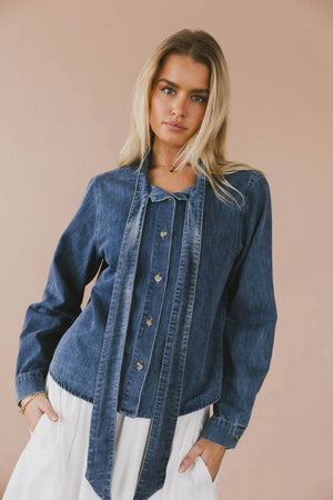 Savv Denim Button Up