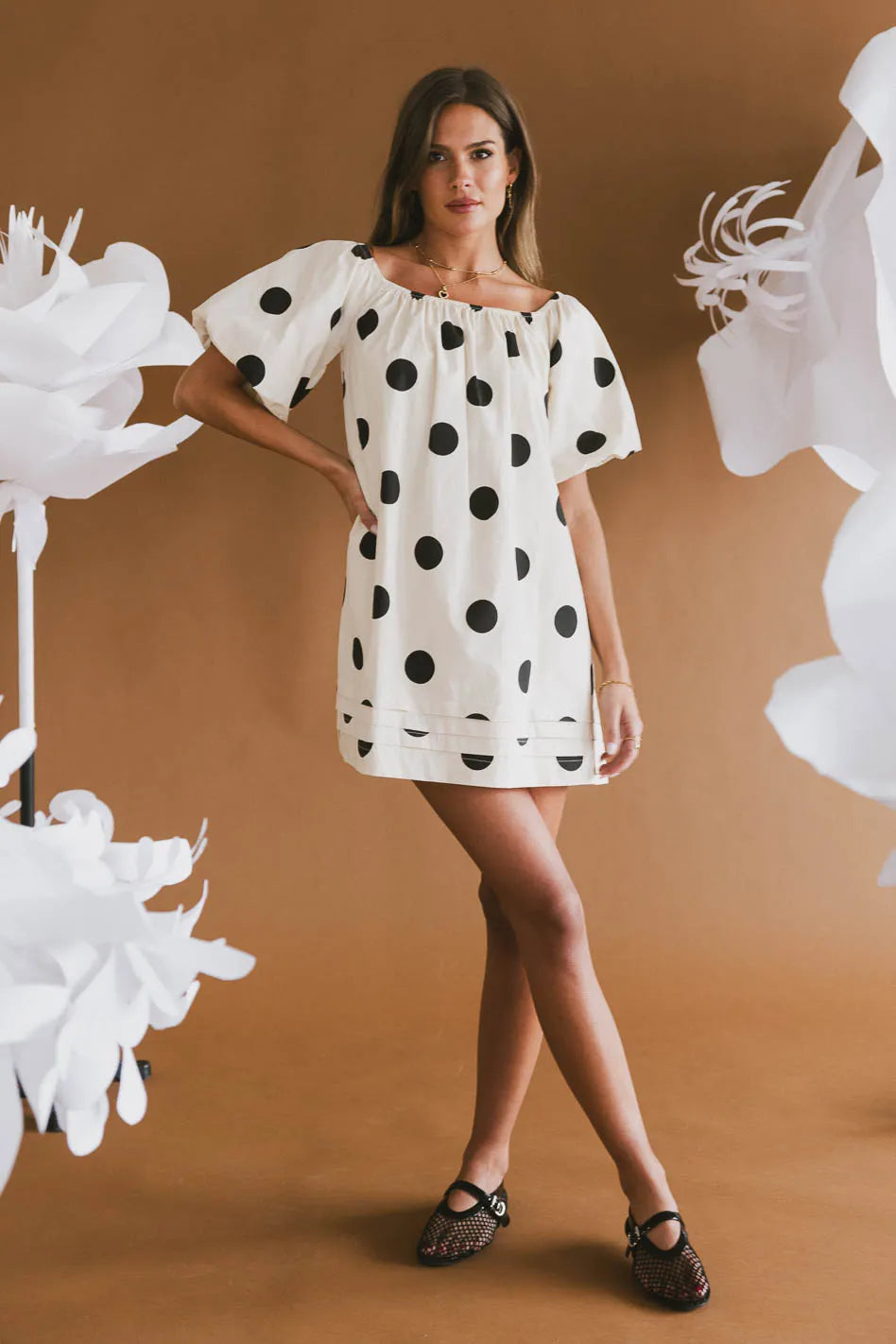 Rhett Polka Dot Babydoll Dress - FINAL SALE Rhett Polka Dot Babydoll Dress - FINAL SALE