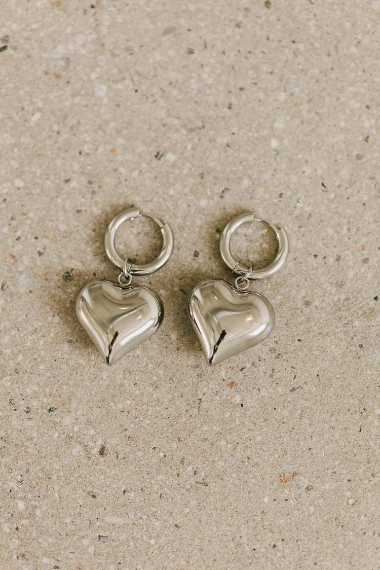 Silver earrings 