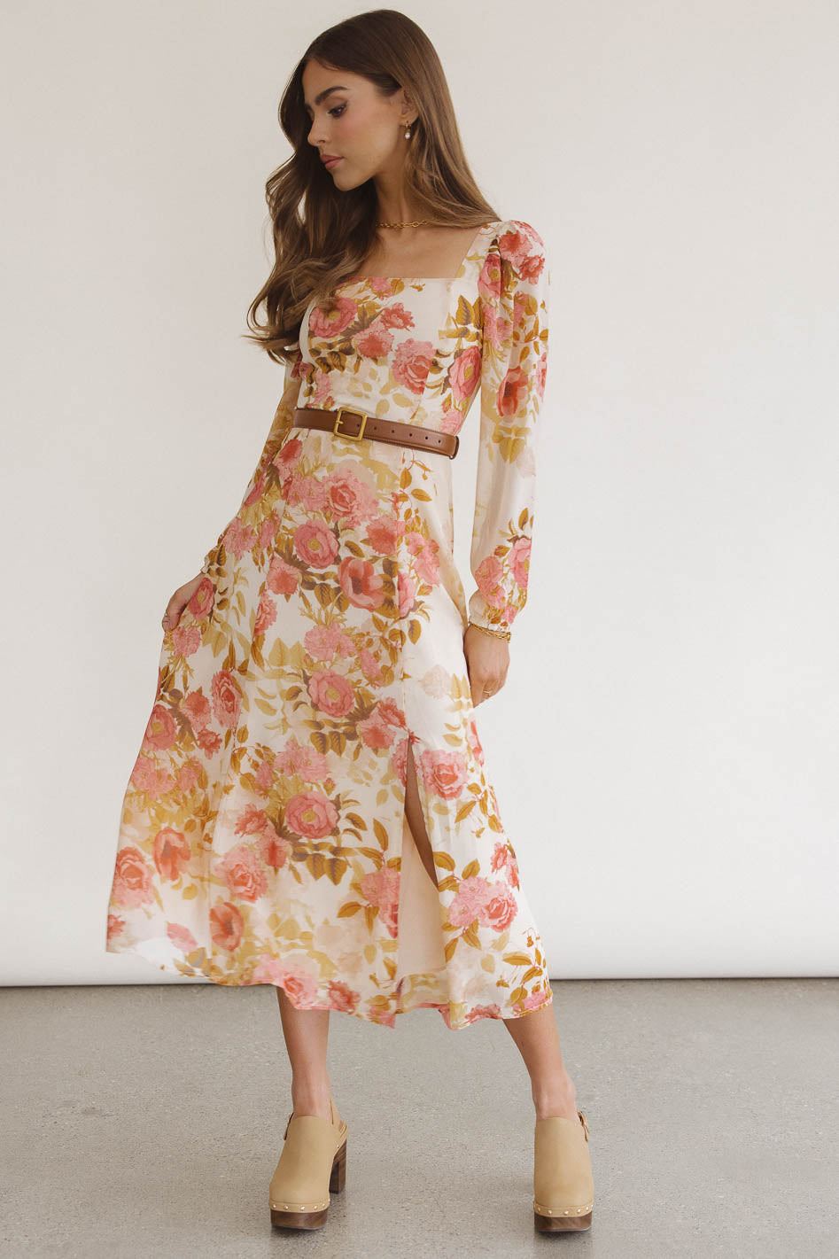 bohme maxi dress Nicole Floral Maxi Dress