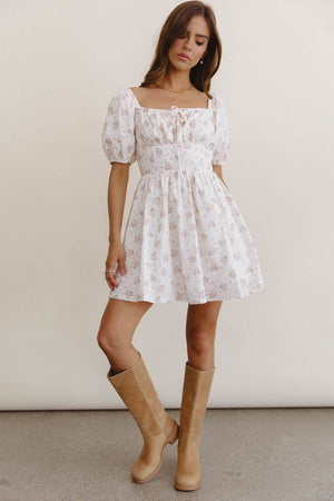 Bessie Floral Mini Dress