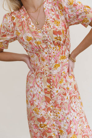 Jennifer Floral Maxi Dress