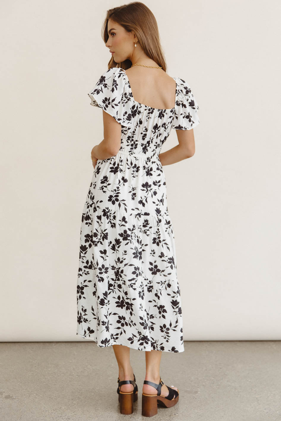 Calli Floral Midi Dress - FINAL SALE Calli Floral Midi Dress - FINAL SALE