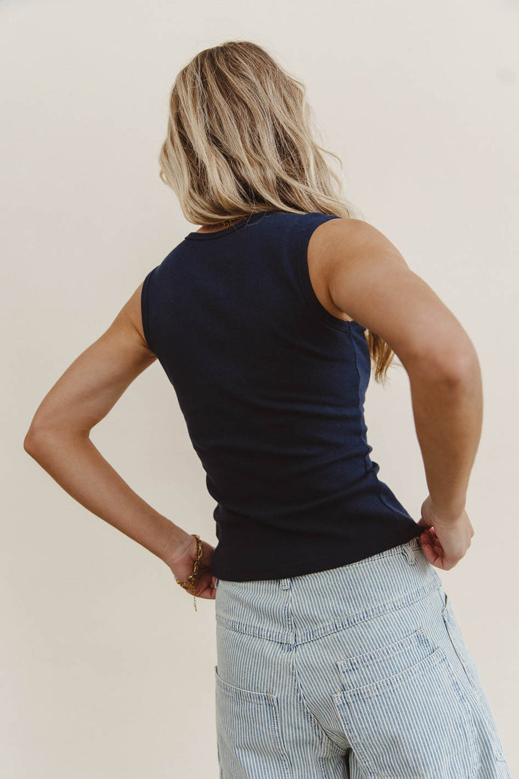 Navy tank top 