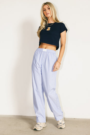 Teddy Embroidered Top - FINAL SALE