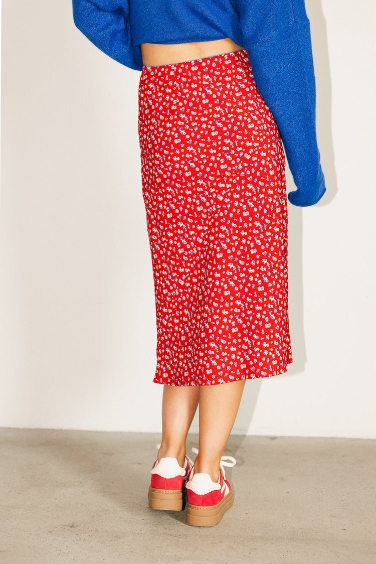 Susan Floral Midi Skirt