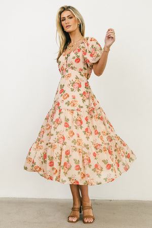 Patricia Floral Midi Dress