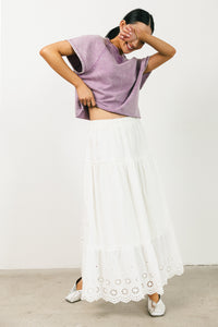 Sierra Cap Sleeve Top in Mauve