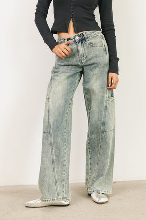 Trenten Wide Leg Jeans