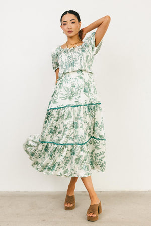 Feraway Floral Maxi Dress