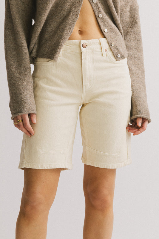 IVORY SHORTS 
