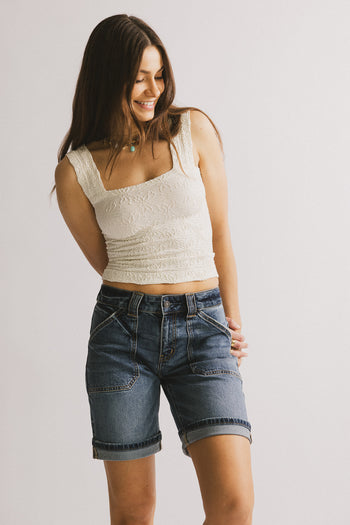 Heartbreaker Cami in Cream - FINAL SALE