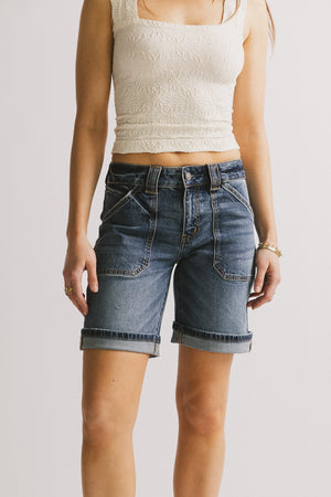 Tyler Bermuda Denim Shorts