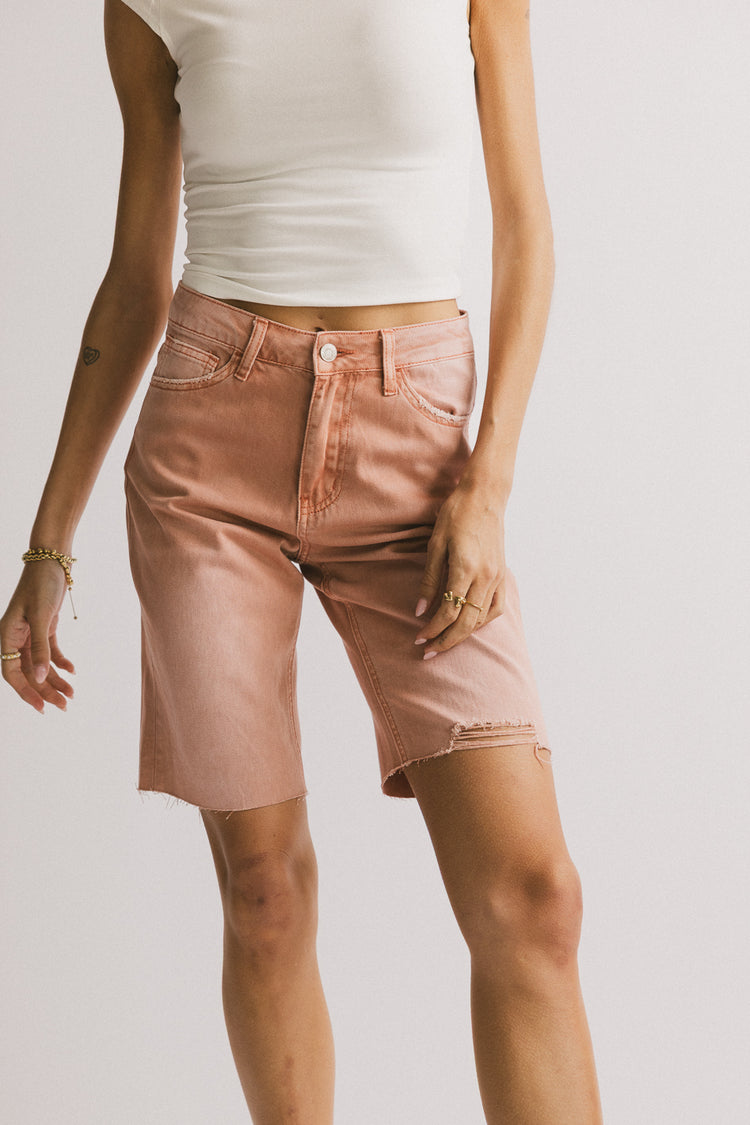 salmon shorts