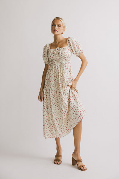knee length dresses for ladies Mirielle Floral Maxi Dress
