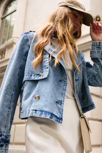 OVERSIZED DEDIM JACKET