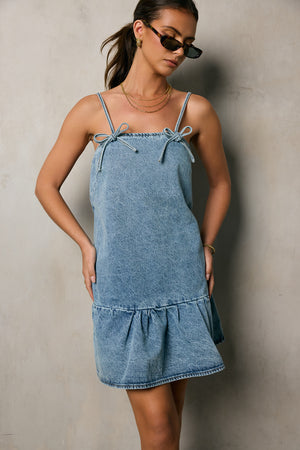 Mardie Denim Mini Dress