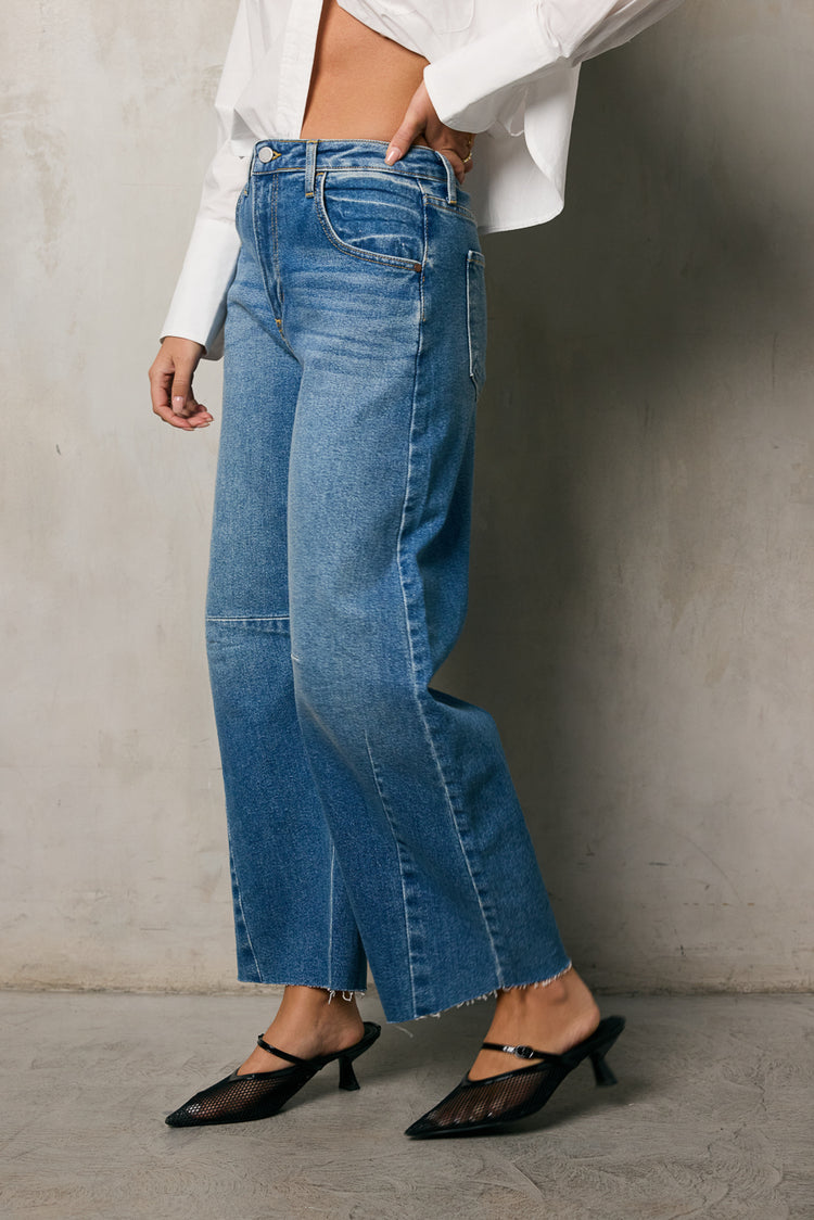 BARREL DENIM JEANS