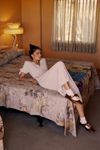 Janae Polka Dot Midi Dress - FINAL SALE