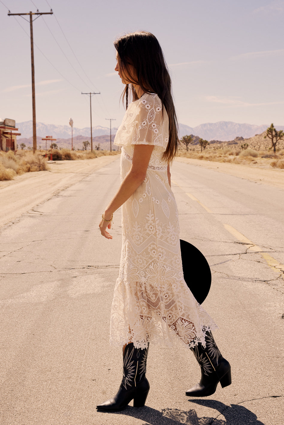 Maxene Embroidered Midi Dress - FINAL SALE Maxene Embroidered Midi Dress - FINAL SALE