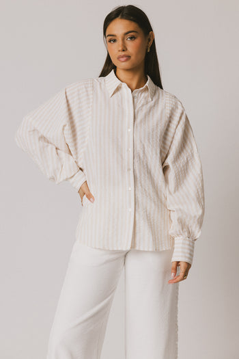 LONG SLEEVE STRIPED TOP 