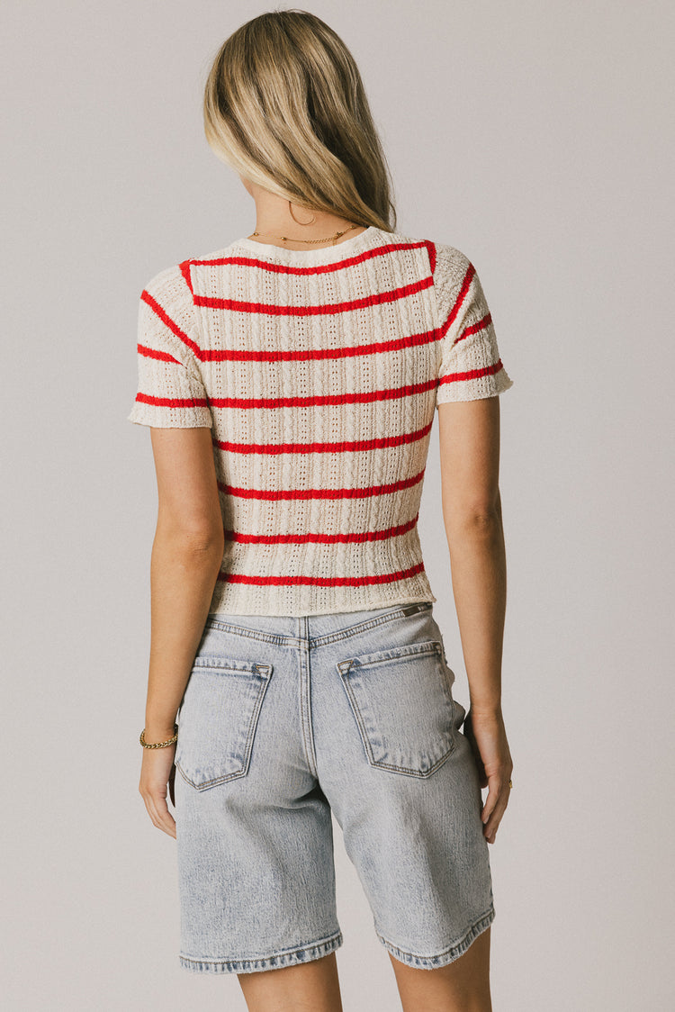 short sleeve sweater 