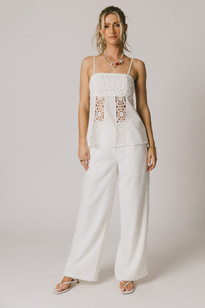 Karie Crochet Tank Top - FINAL SALE