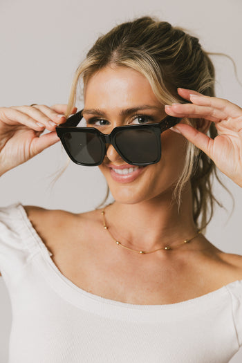 oversized square glasses