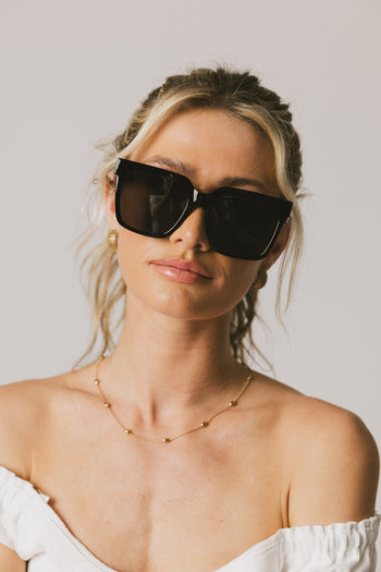 womens black sunglasses