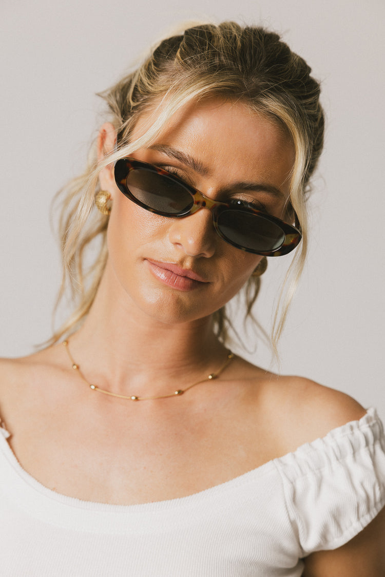 tinted sunglasses