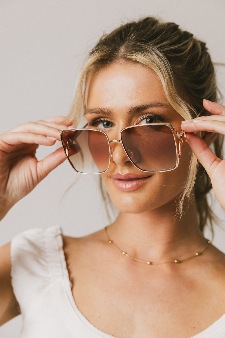 oversized square sunglasses