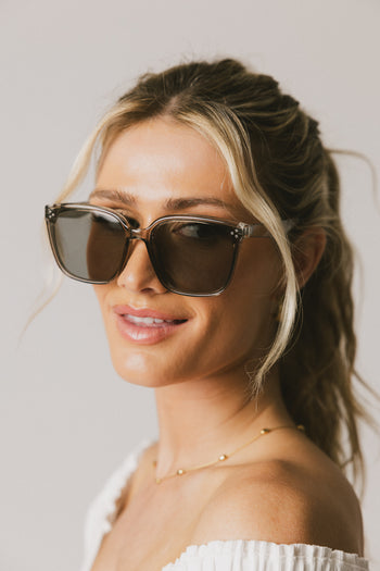 grey sunglasses