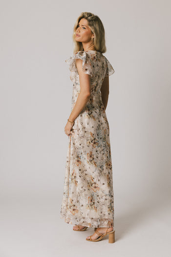maxi floral dress