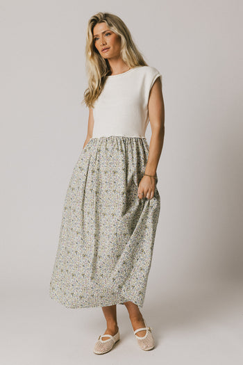 cute lined floral dress